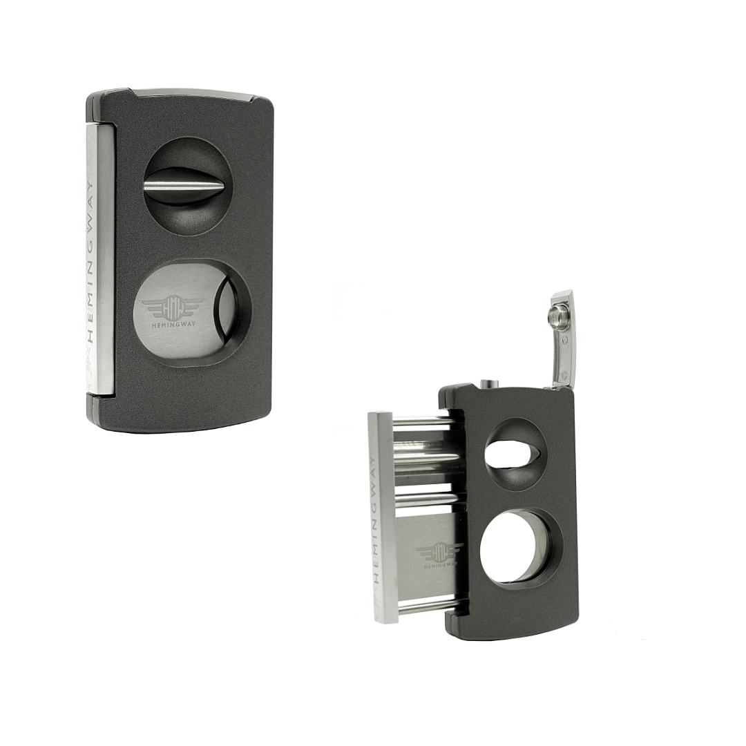 Hemingway Double Cutter Gunmetal 2