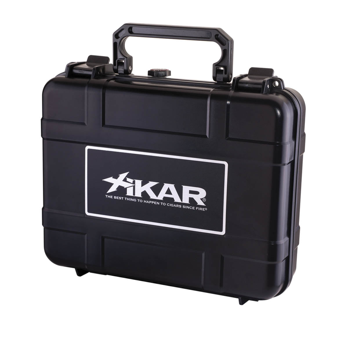 Xikar Travel Humidor 20 Cigar Black No Label XI-225 Standing